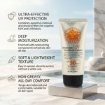 3w clinic intensive Uv sunblock cream spf50 Pa+++ - 70ml - Image 4