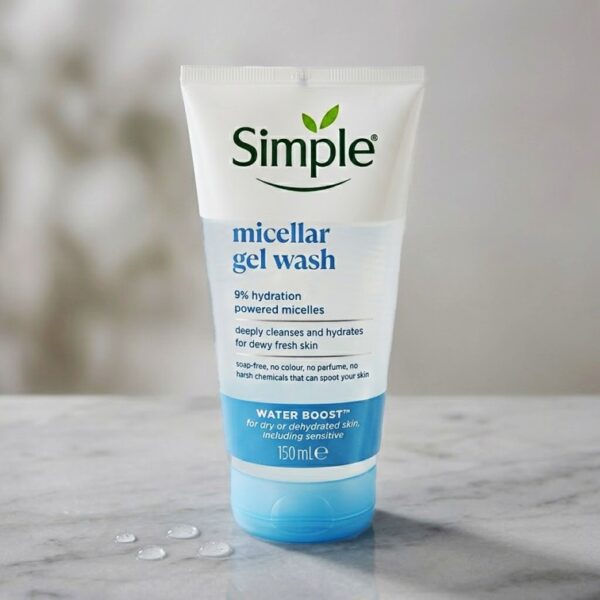 Simple Water Boost Micellar Facial Gel Wash -150ml